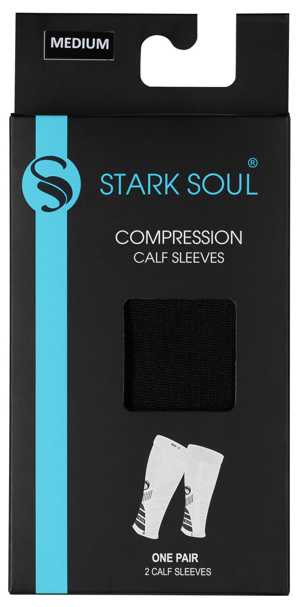Stark Soul® 2 Paar Wadenbandagen mit Kompression