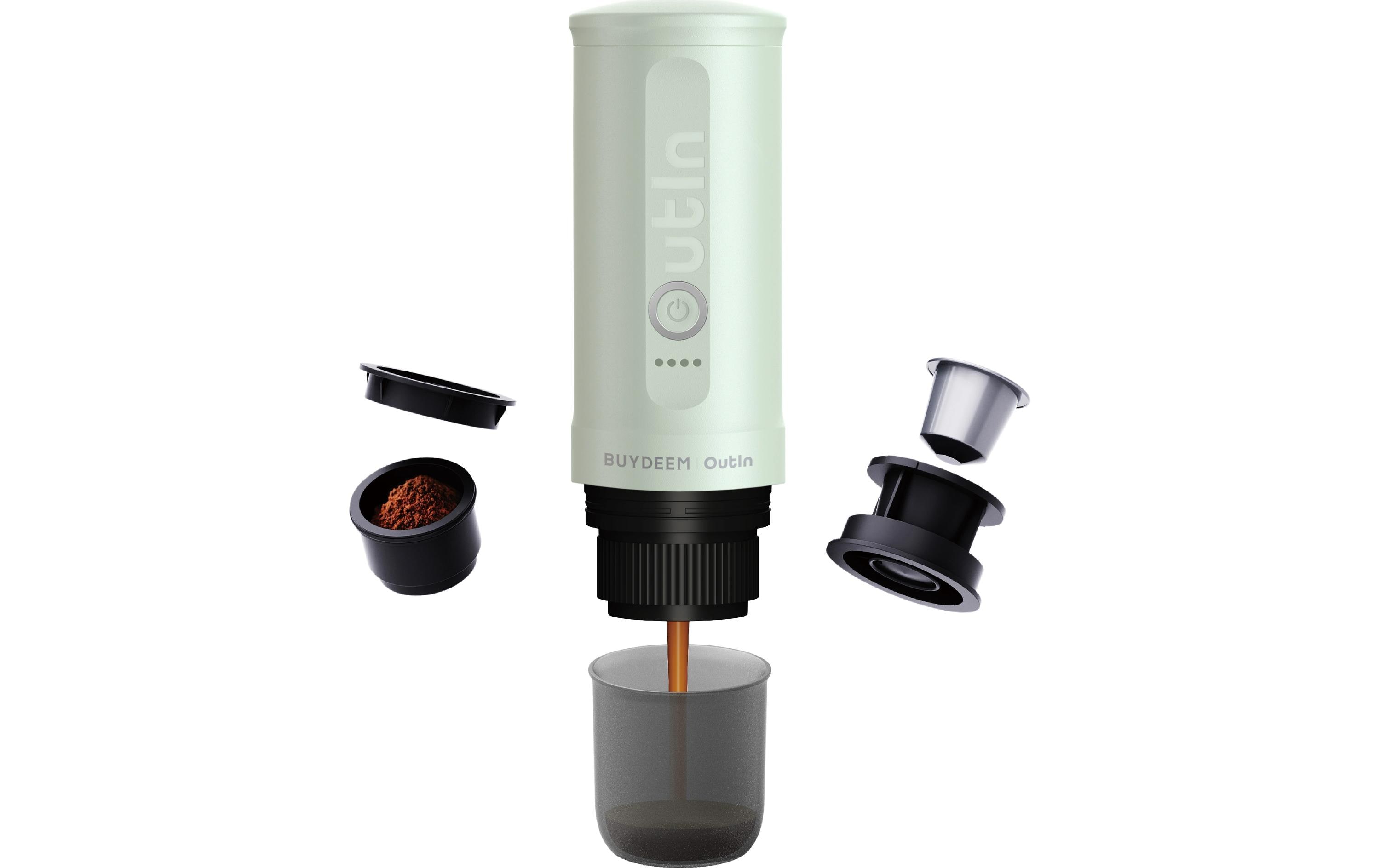 Reisekaffeemaschine Nano Kapseln, Grün<br>Tragbare Espressomaschine