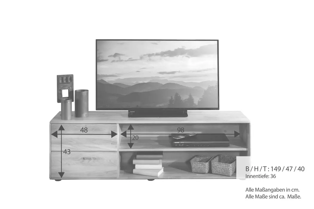 TV-Lowboard Skagen