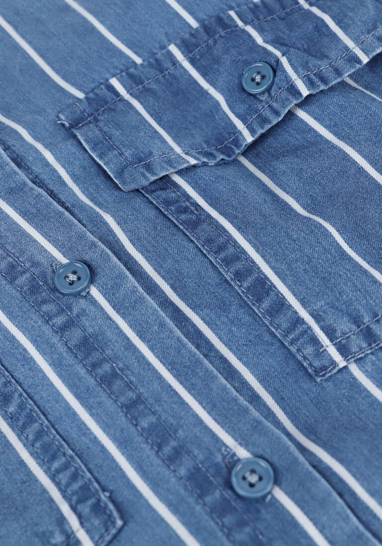 LOLLYS LAUNDRY blauwe lollys laundry midi jurk kamma