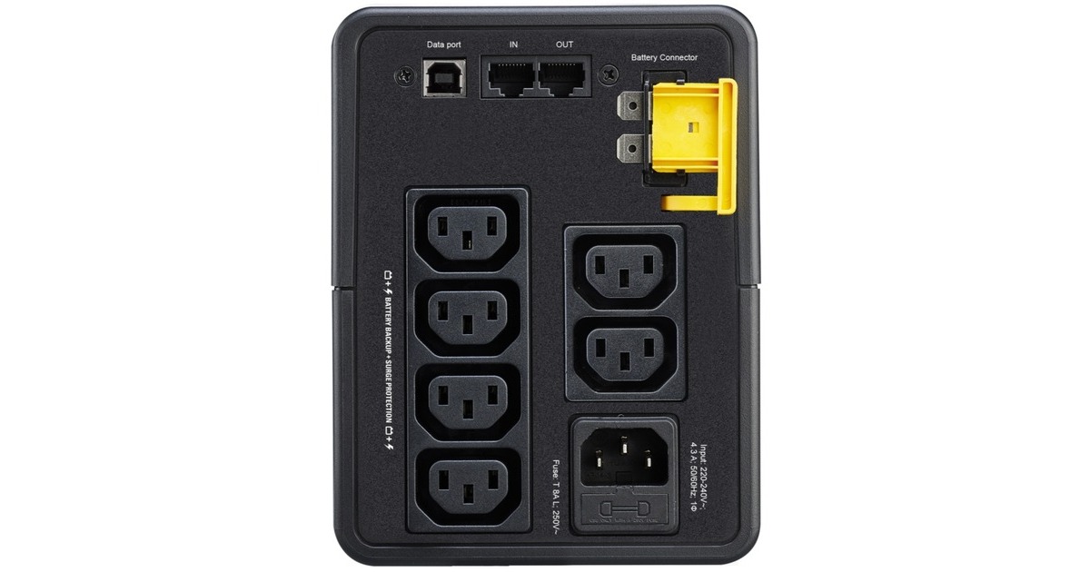 APCBack-UPS 950VA/230V IEC ups  (Zwart)