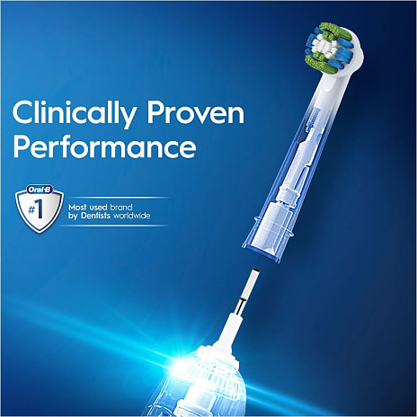 Oral-B Precision Clean tandbørstehoveder 4-pak