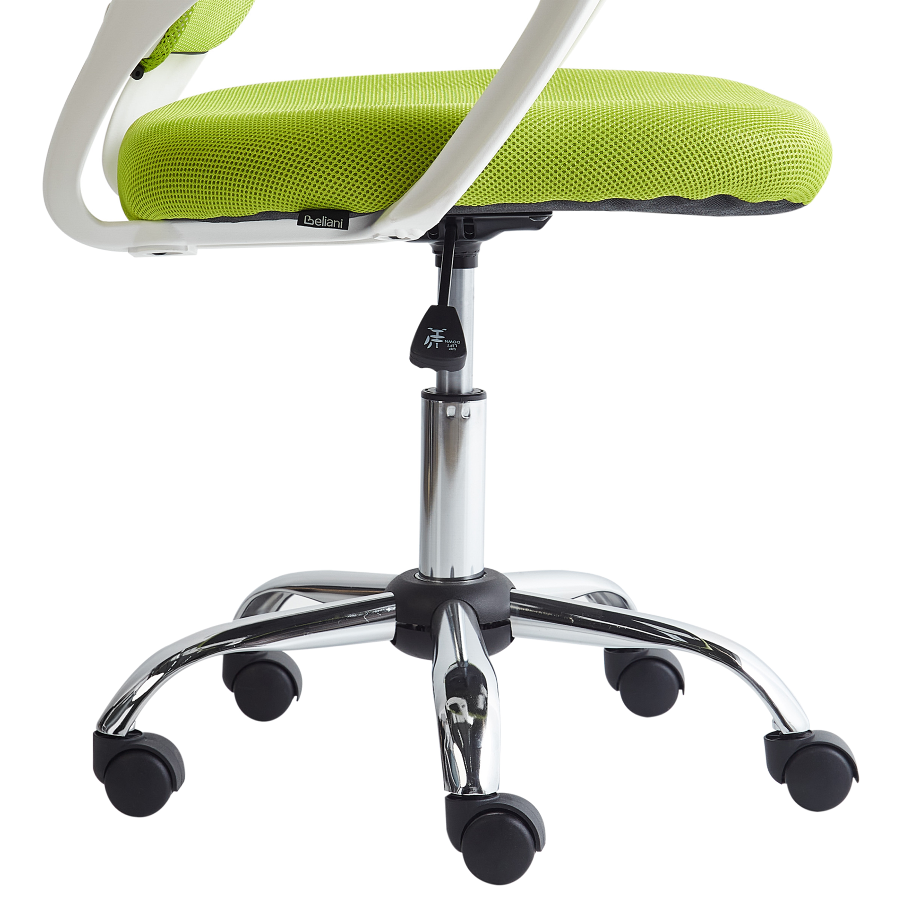 Beliani - SOLID - Bureaustoel - Limegroen - Polyester