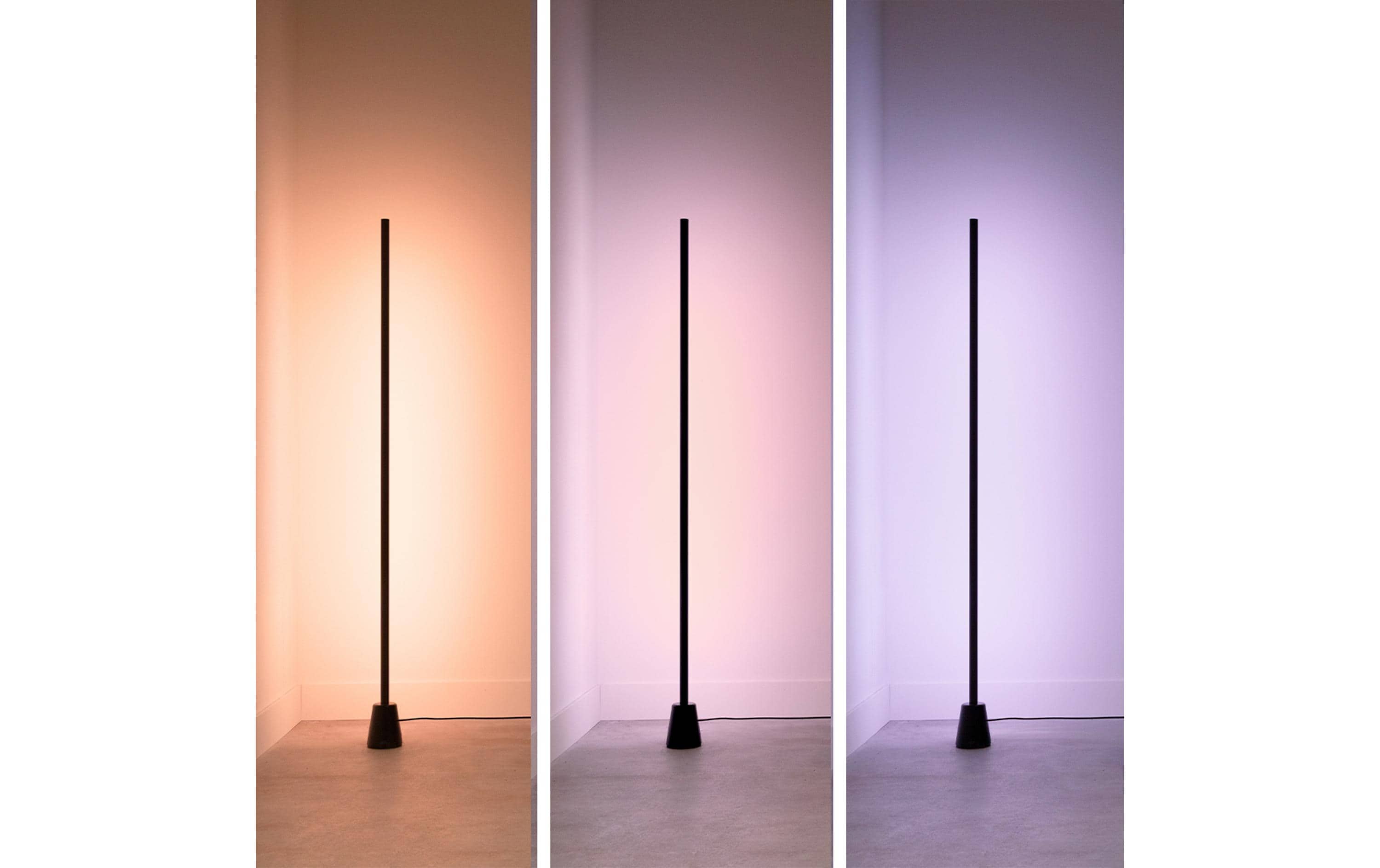 Gradient Stehleuchte RGBIC 1.4 mStehleuchte mit RGBIC-Technologie und minimalistischem Design