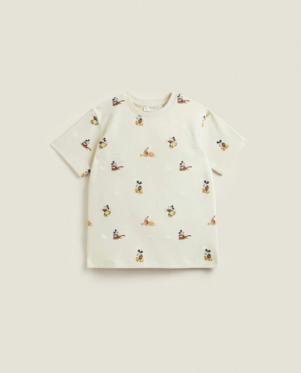 Conjunto de pijama curto infantil do Mickey Mouse da Disney
