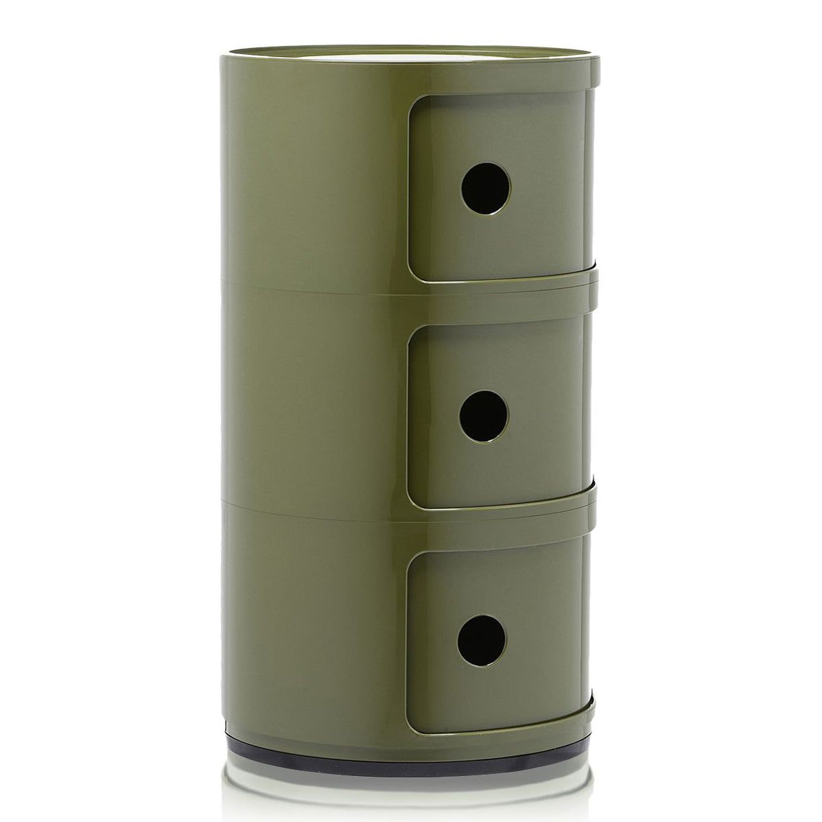 Kartell Componibili Kast Ã 32 cm - 3 Modules - Mosgroen