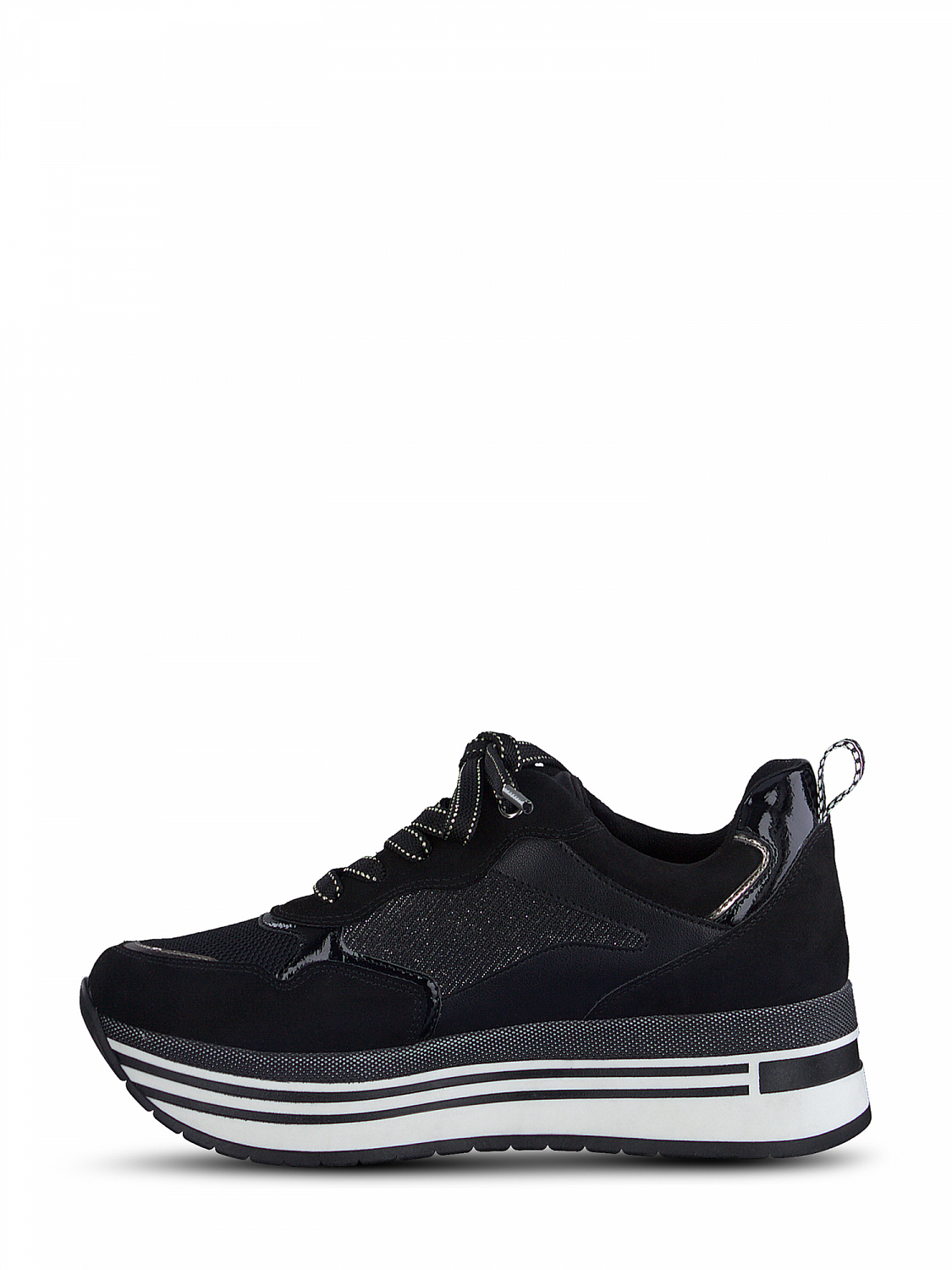 Marco Tozzi Torino Black Comb Sneaker