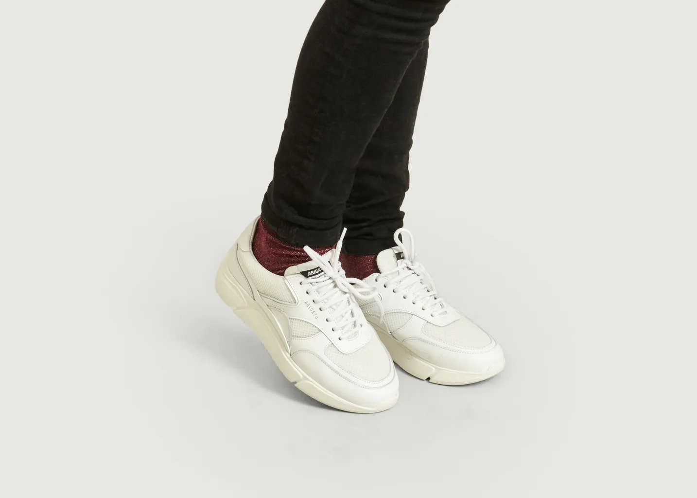 Sneakers Cuir Et Mesh Genesis Axel Arigato