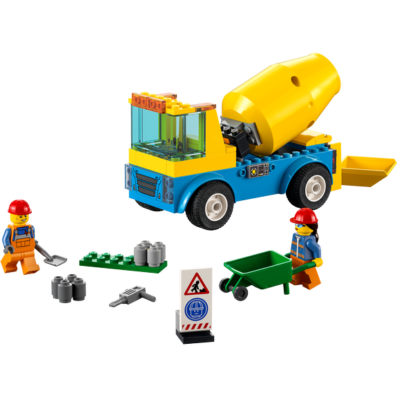 Le camion Bétonnière LEGO City 60325