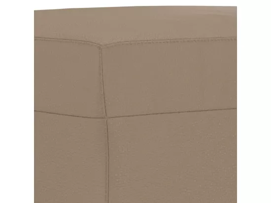Ensemble de canapés 3 pcs avec coussins Cappuccino Similicuir