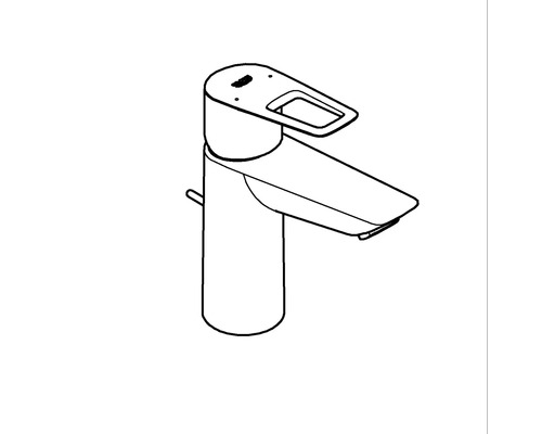 GROHE START LOOP 2020 chromen wastafelmengkraan 23778001