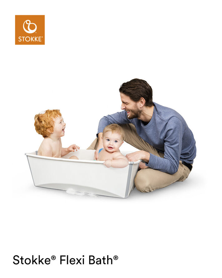 Stokke Stokke Flexi Bath X-Large Transparent Blue Transparent & blå