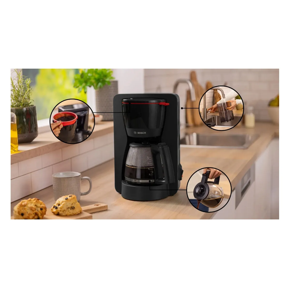 Bosch TKA2M113 - Noir
