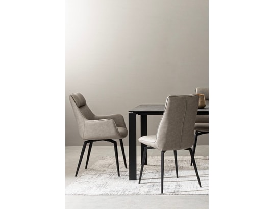 CONCEPT1 - Tapis Suri argent 200x290 cm