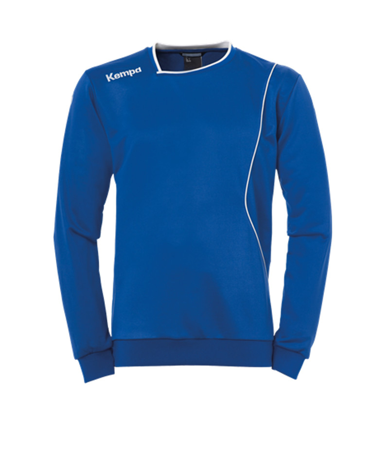Kempa Curve Training Sweatshirt Blau Weiss F06