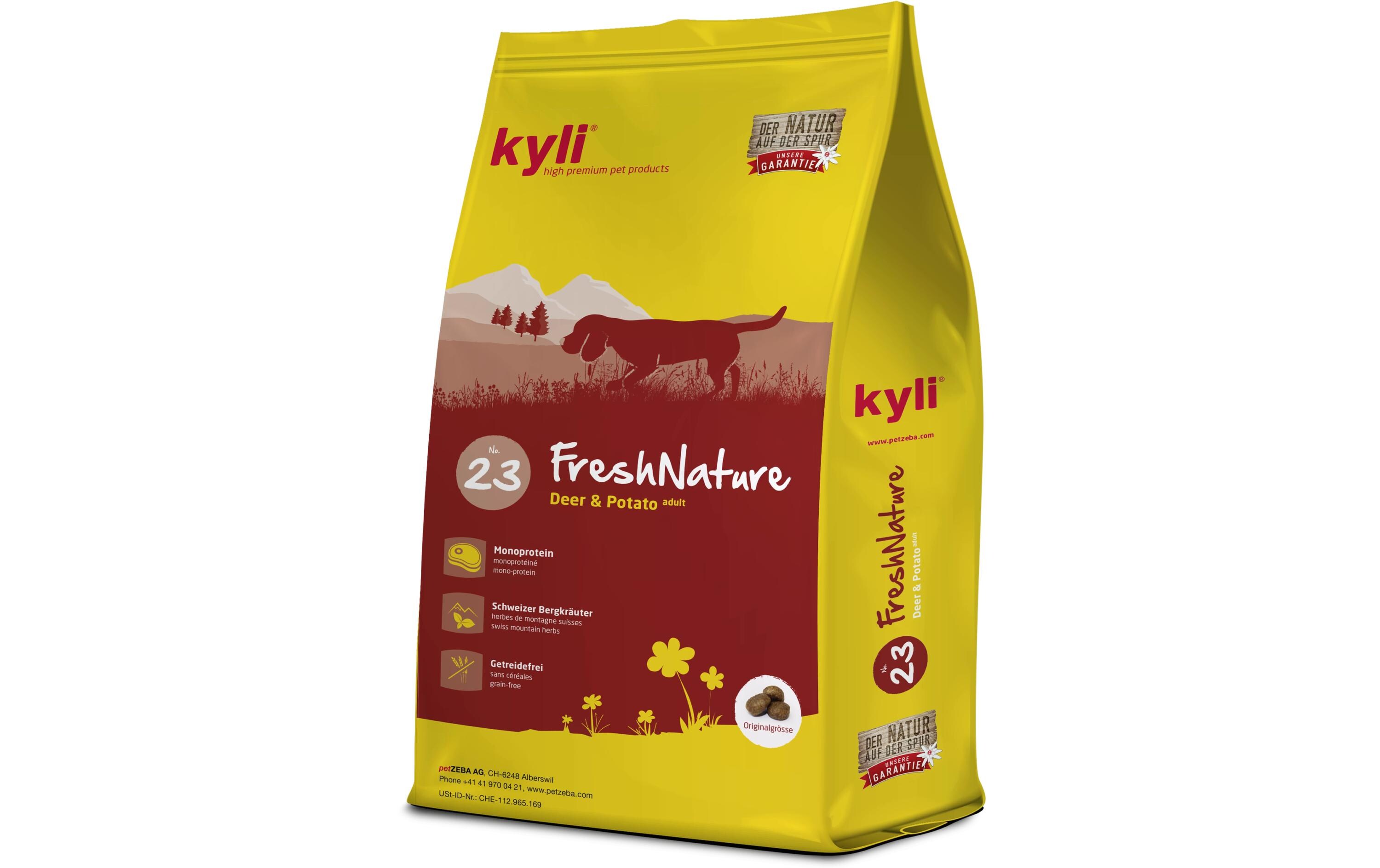 Trockenfutter FreshNature Nr. 23 Deer Potato, 4 kgAlleinfuttermittel für ausgewachsene Hunde