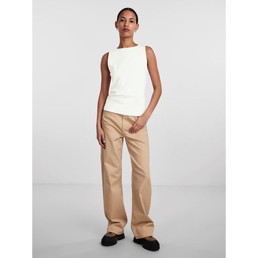Pieces Neja Top, Bright White, L