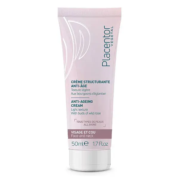 Placenter Creme Estruturante Antienvelhecimento, Textura Leve, 50ml