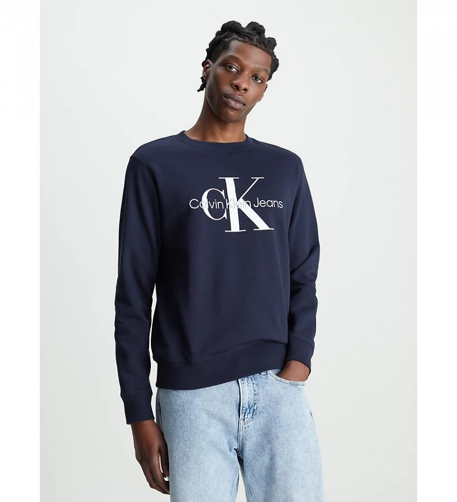 Calça jeans Calvin Klein Sudadera Core Monogram Marine