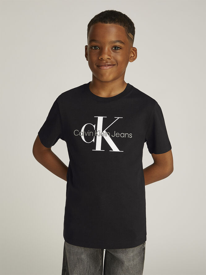 Calvin Klein CK MONOGRAM SS T-SHIRT Ck black