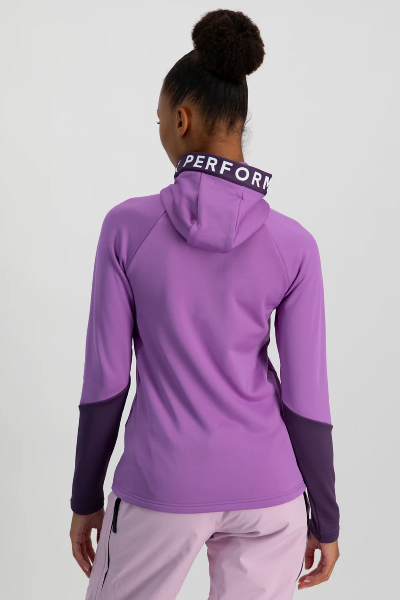PEAK PERFORMANCE Rider Zip Hood Damen Midlayer