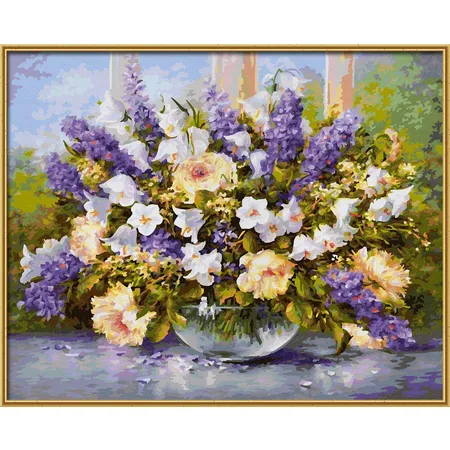 SchipperMalen nach Zahlen Sommerblumen