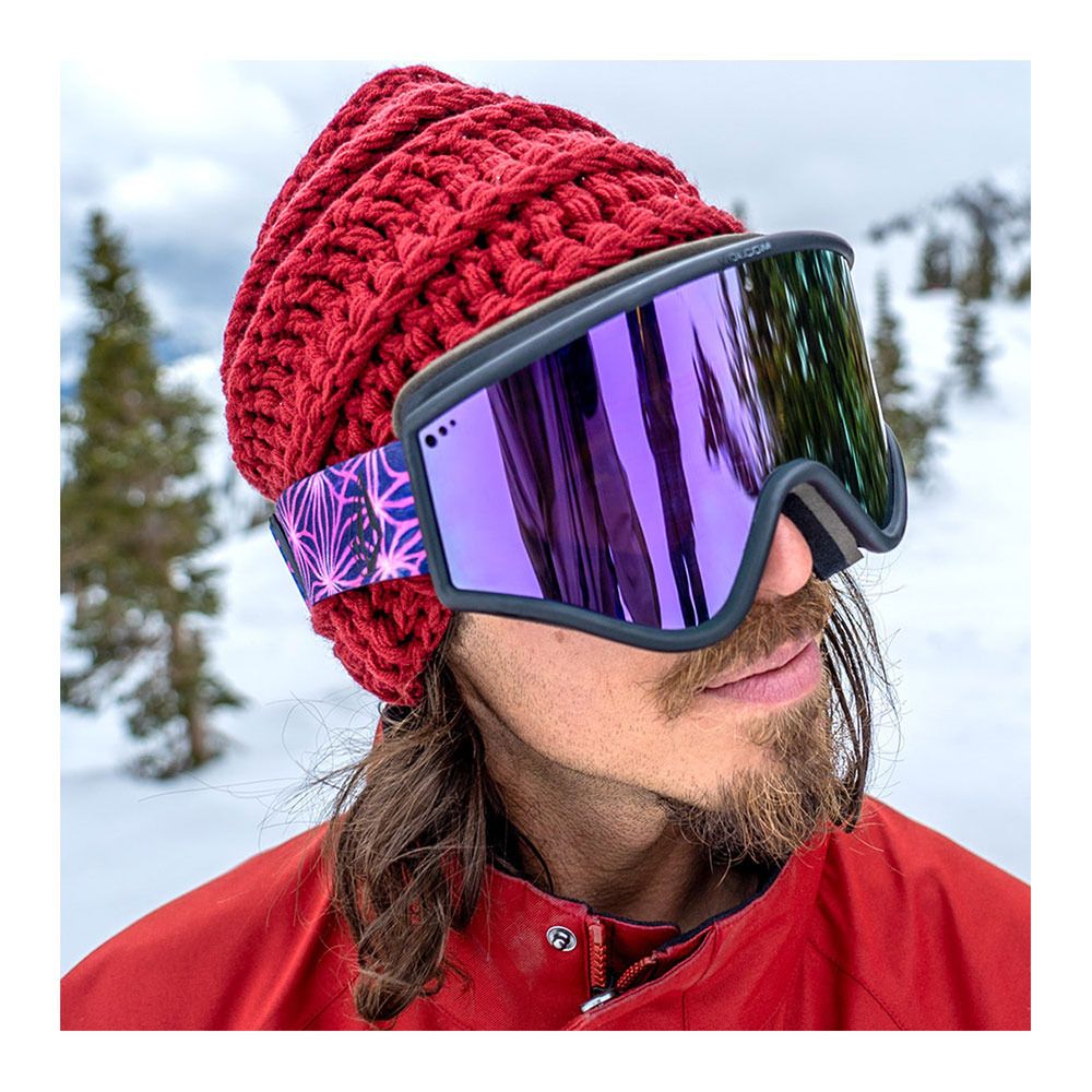 Volcom YAE - Masque ski Homme mike ravelson/purple chrome