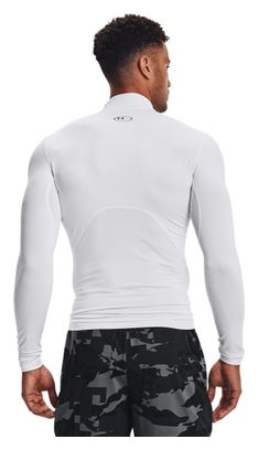 Maillot Manches Longues de compression Under Armour ColdGear Armour Blanc