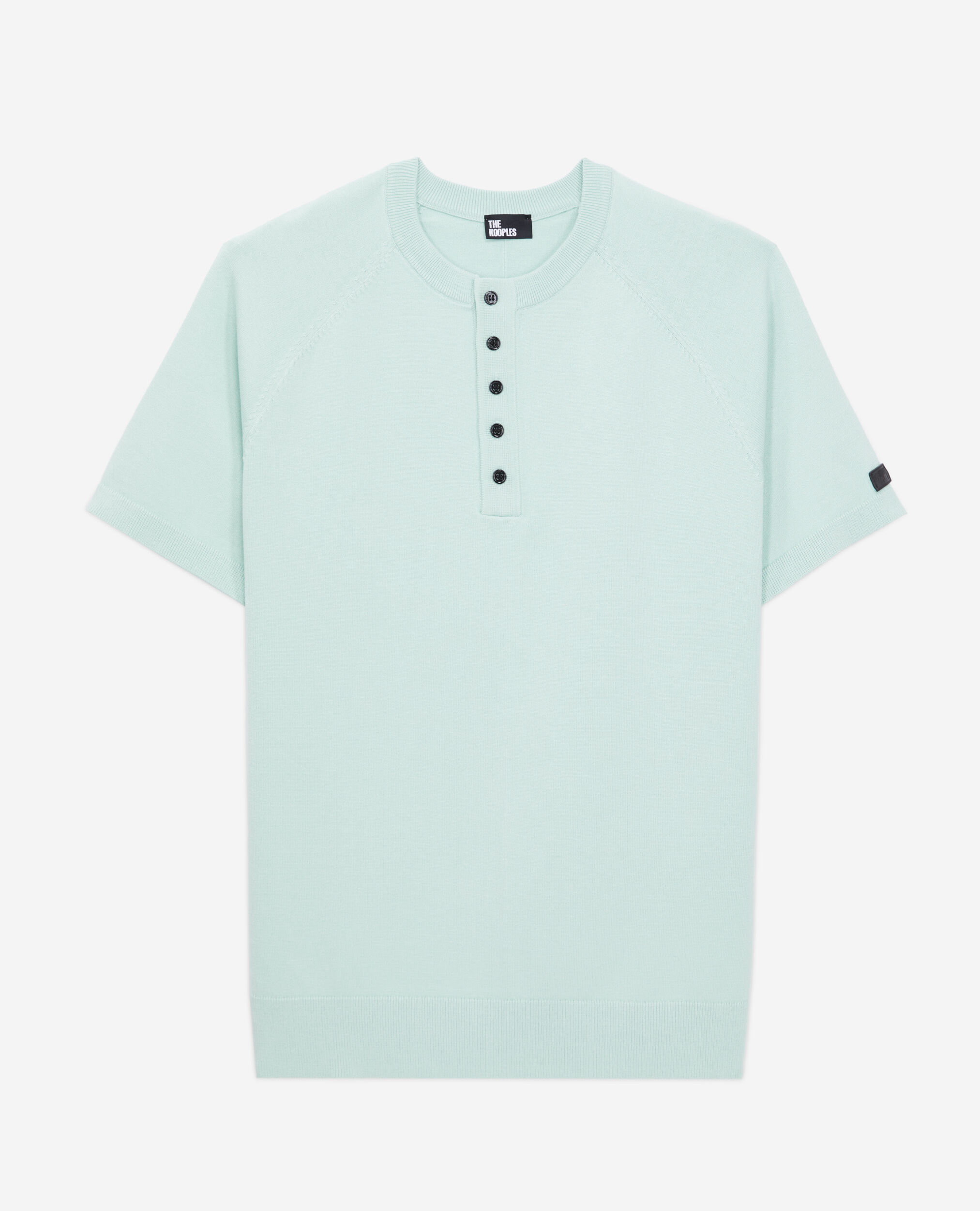T-shirt vert en maille