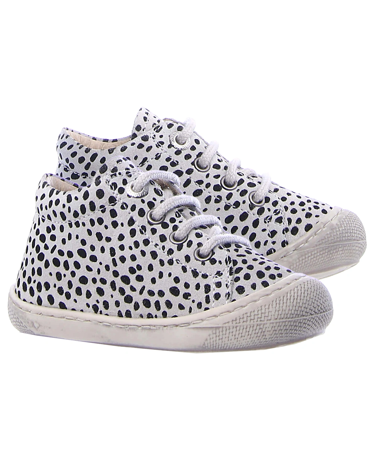 Schnür-Lauflernschuhe COCOON DOTS in creme