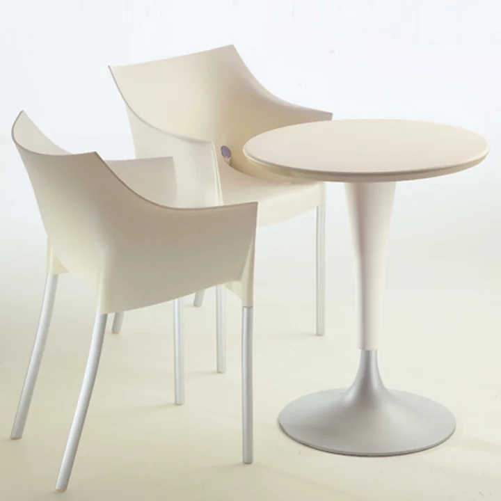 Kartell - Dr. NO Armstuhl, wachsweiss