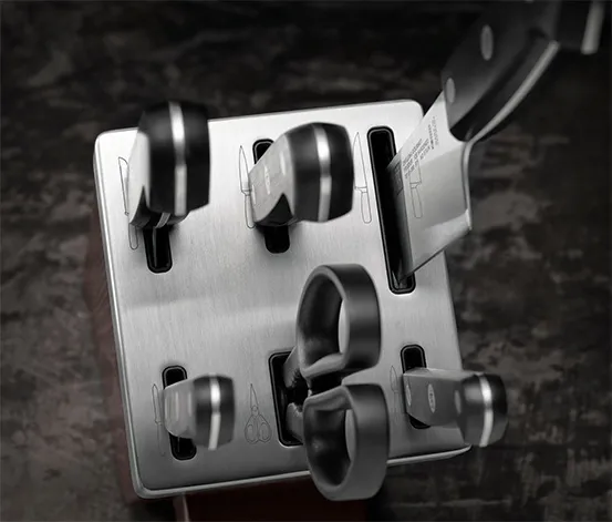 ZWILLING Selbstschärfender Messerblock »Gourmet«