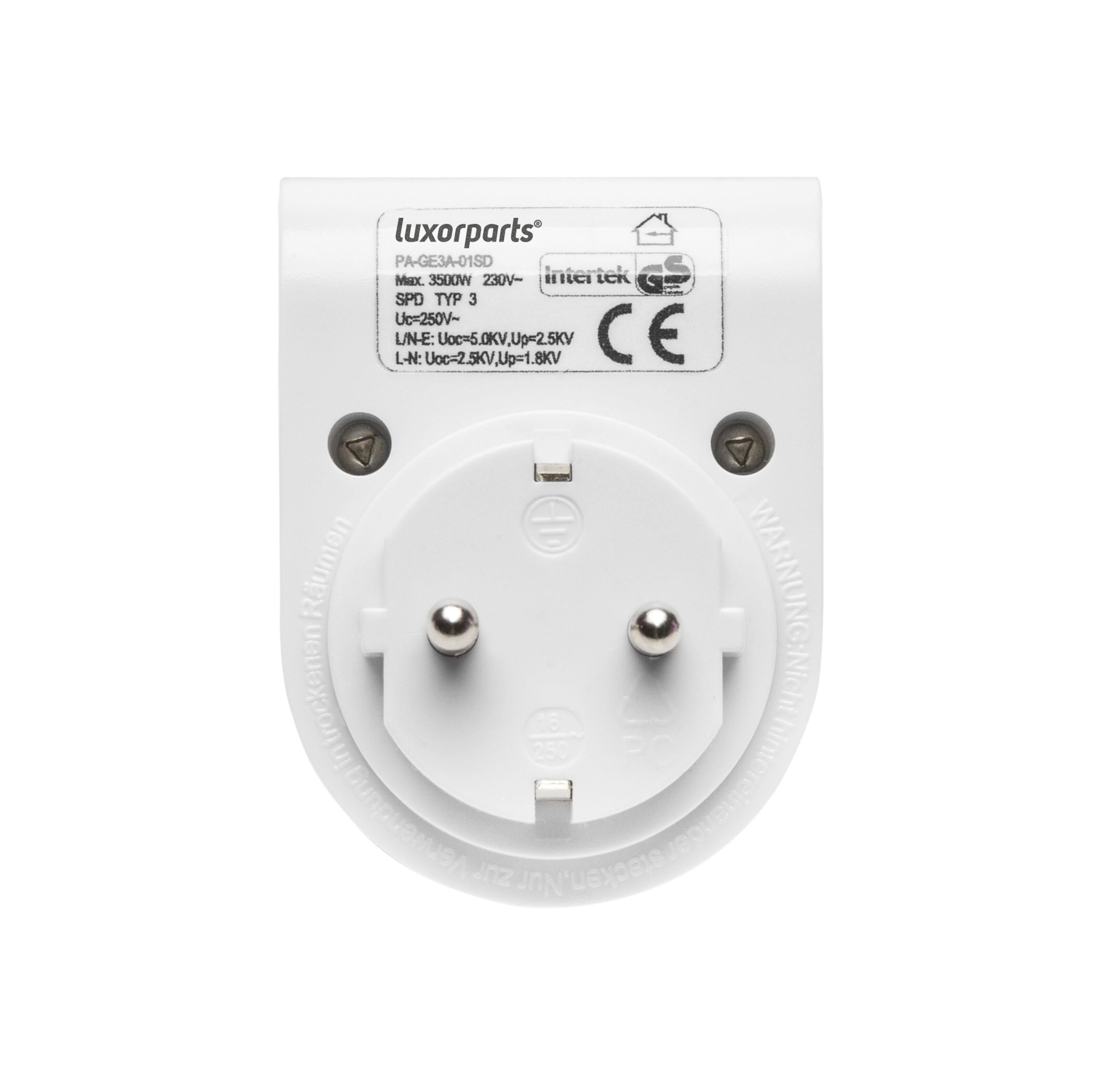 Luxorparts Pro overspenningsvern, jordet