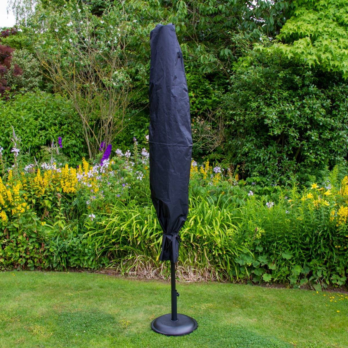 Monstershop 270 cm LED parasol met kantelfunctie - Green