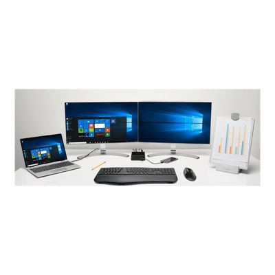 Kensington Pro Fit Ergo - clavier sans fil Azerty - noir