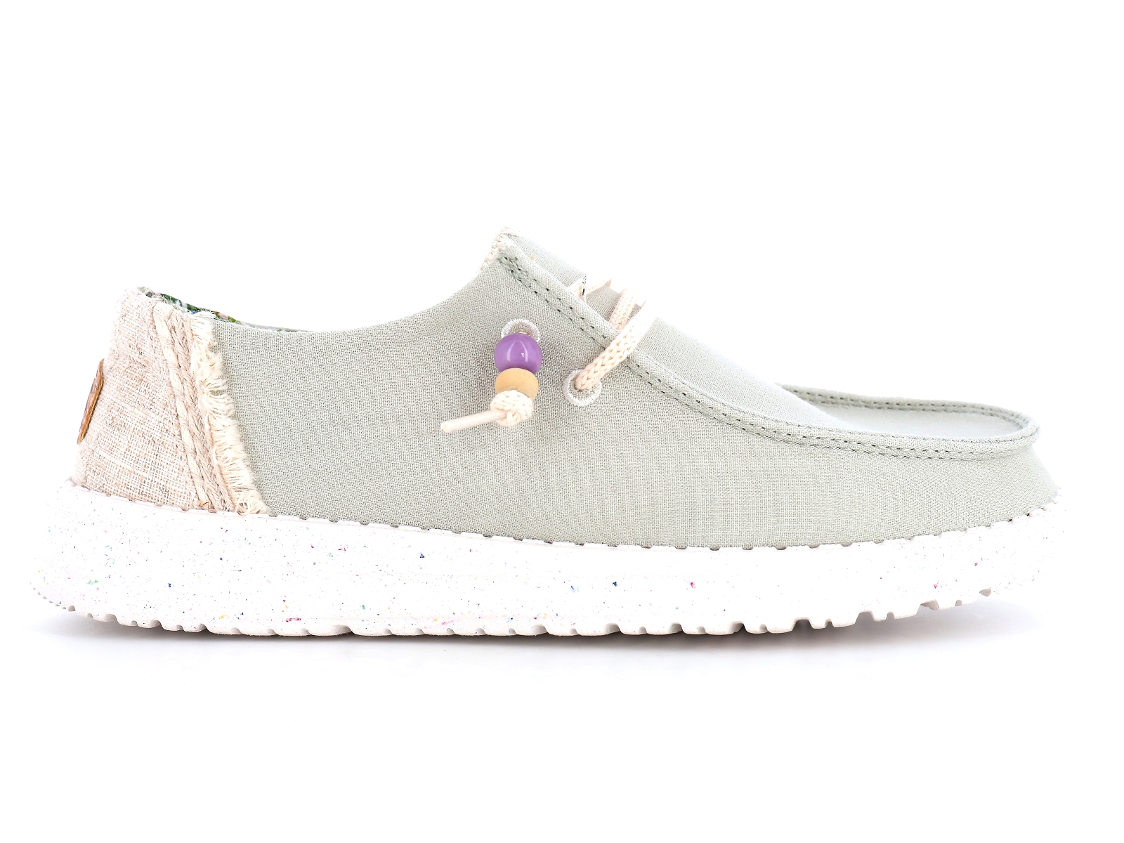 Hey dude-WENDY NATURAL D24007130 Textile Vert Clair