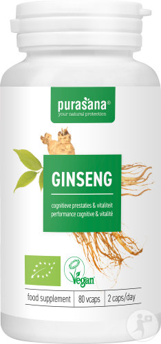 Purasana Ginseng Bio 80 Capsules