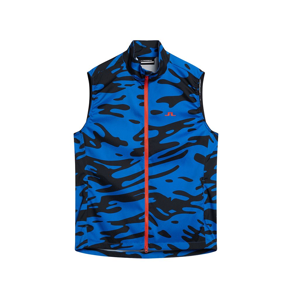 Ash Light Packable Vest Herre Blå