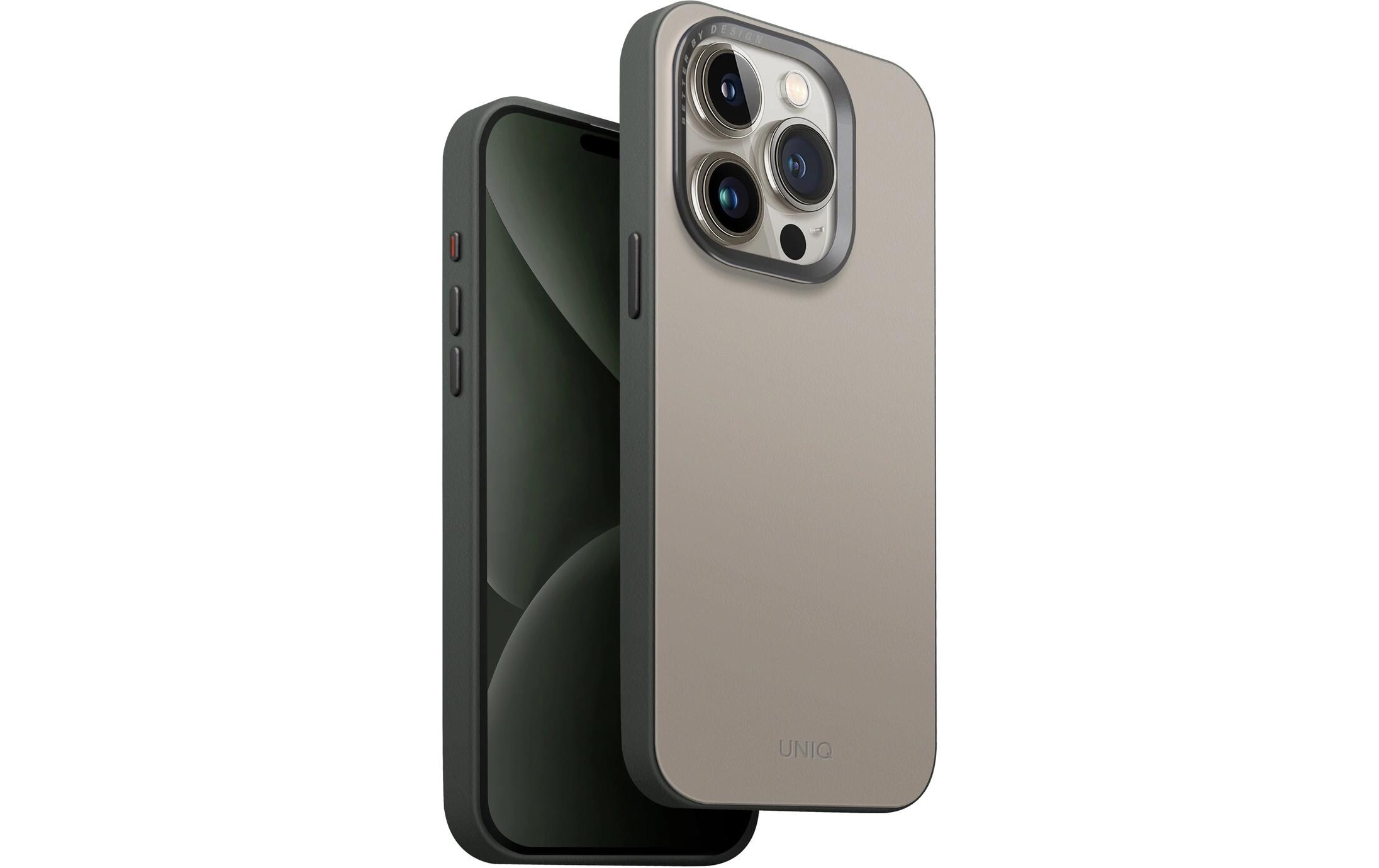 Back Cover Lyden iPhone 15 Pro Case Ivory GrünSchutzhülle für das Apple iPhone 15 Pro