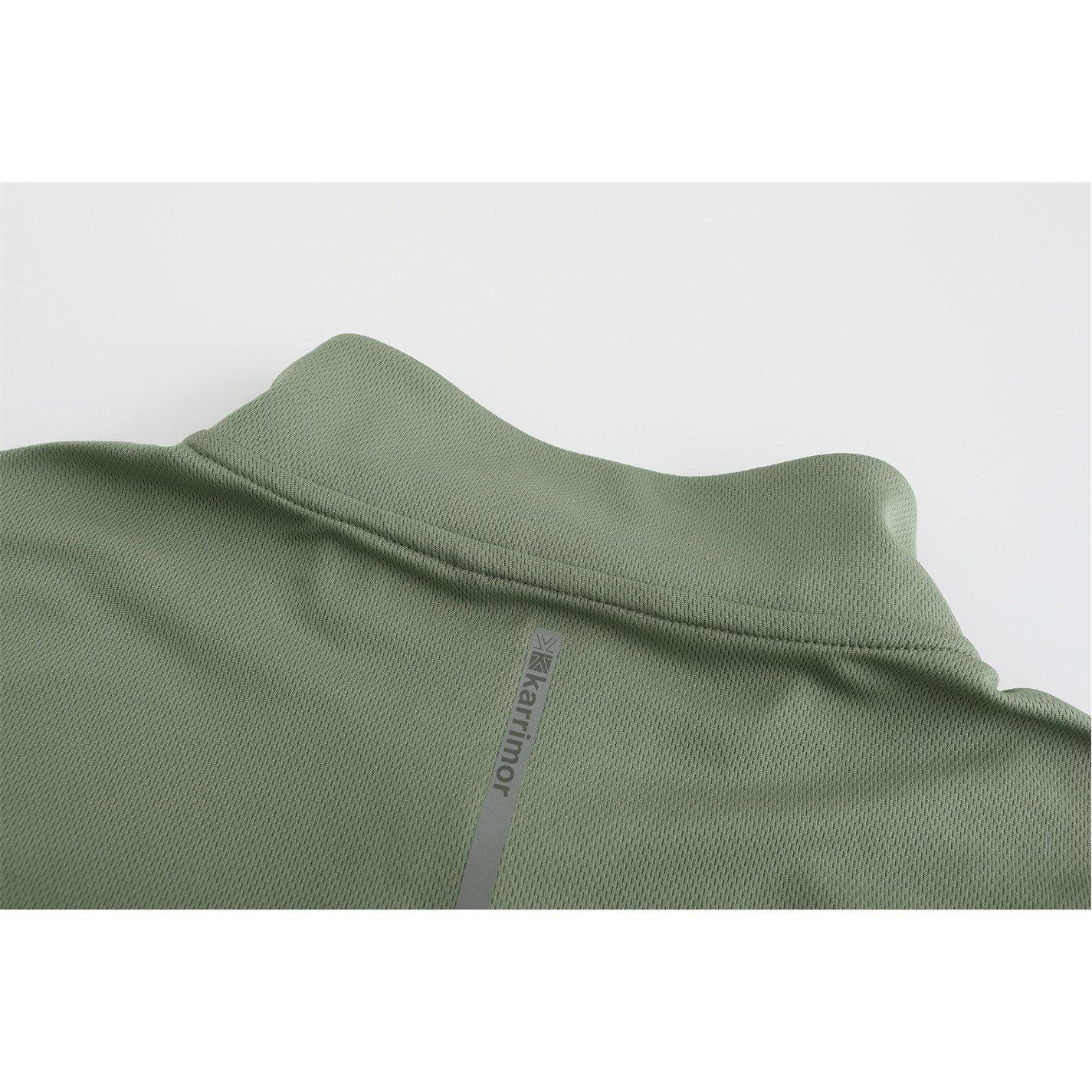 Karrimor Long SleevequarterZip Top Mens