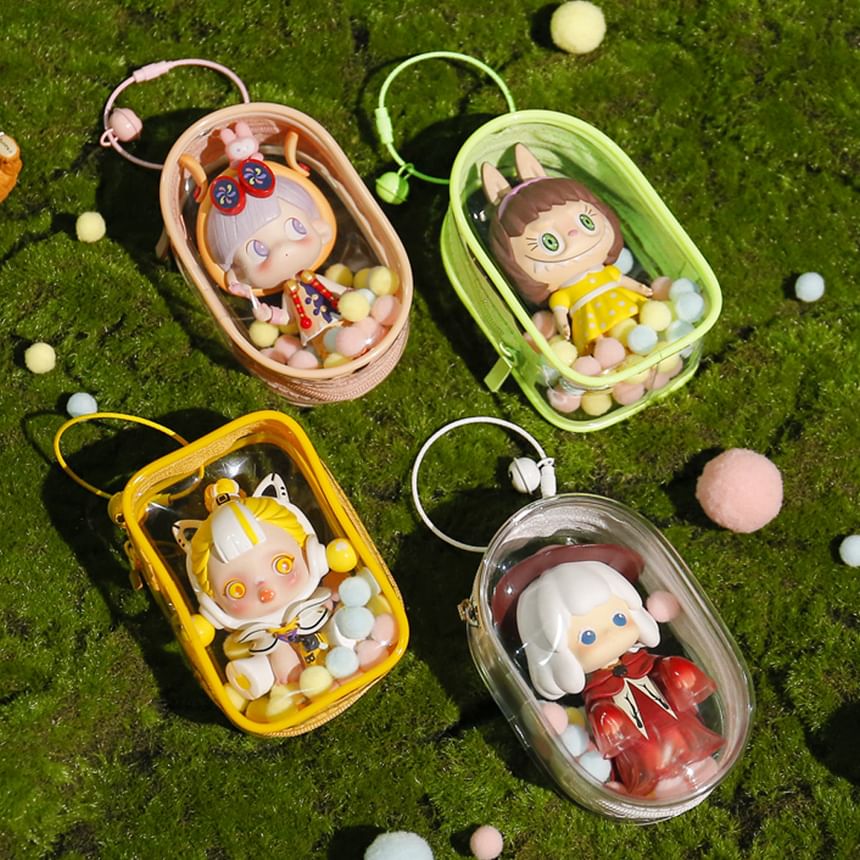 Epoch - Transparante figuur display tas sleutelhanger