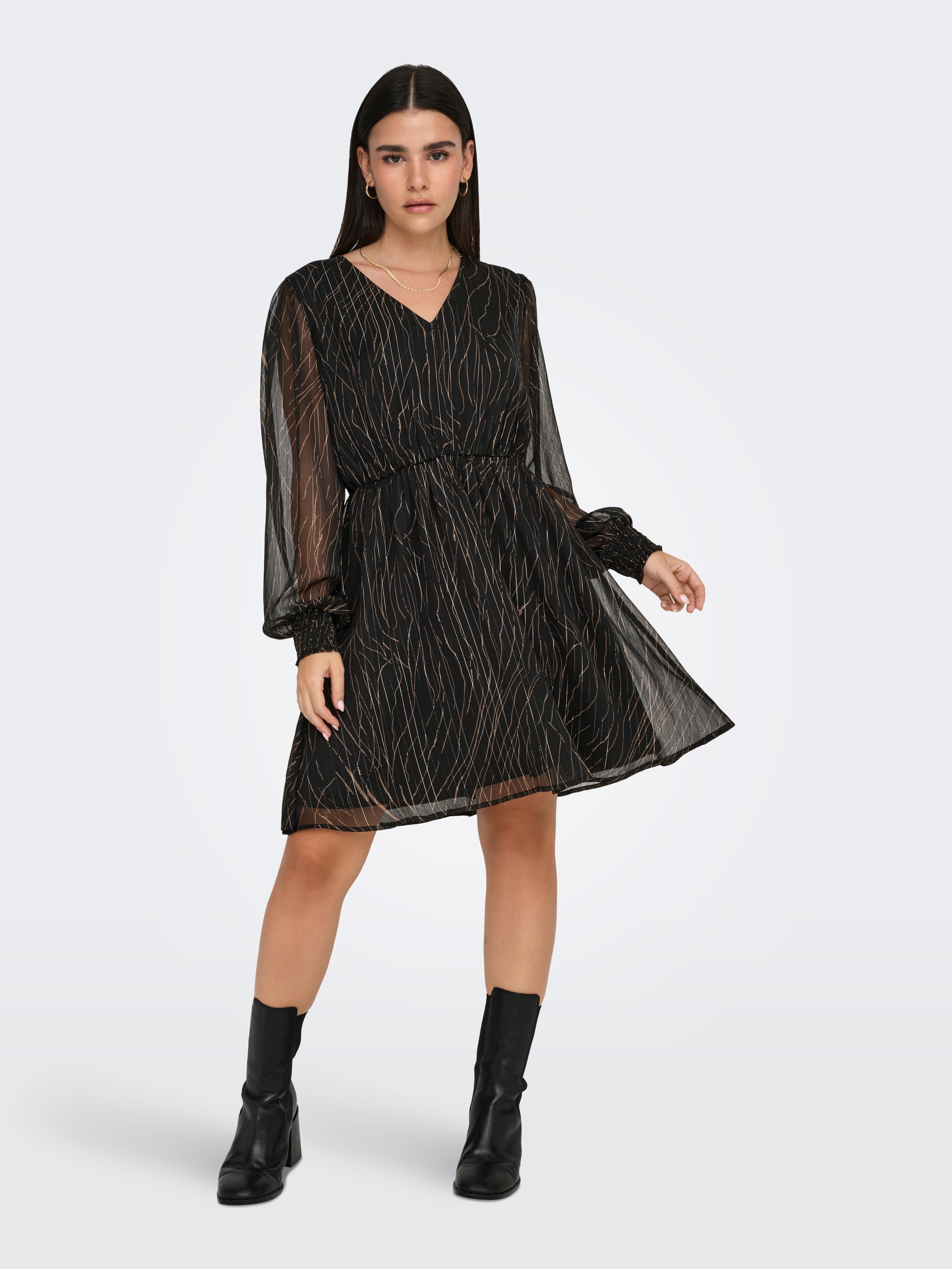 JDYCODY Kurzes Kleid Black