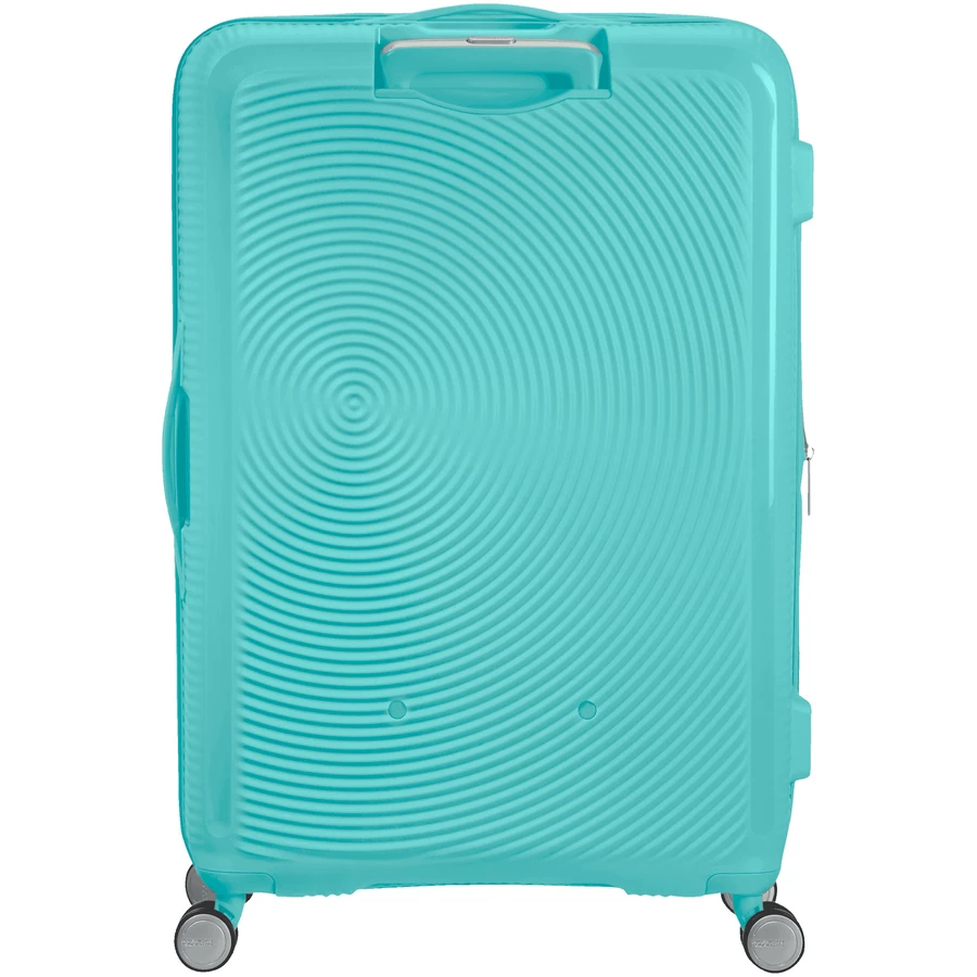 American Tourister Soundbox - 4-Rollen-Trolley L 77 cm erw. poolside blue