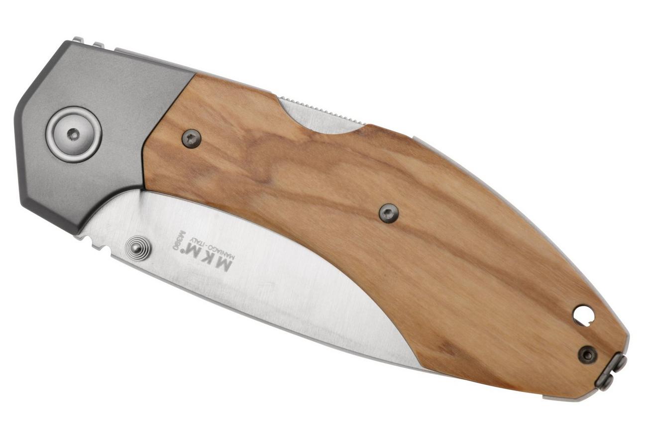 MKM Hero MK HR-OT Satin Olive wood, zakmes