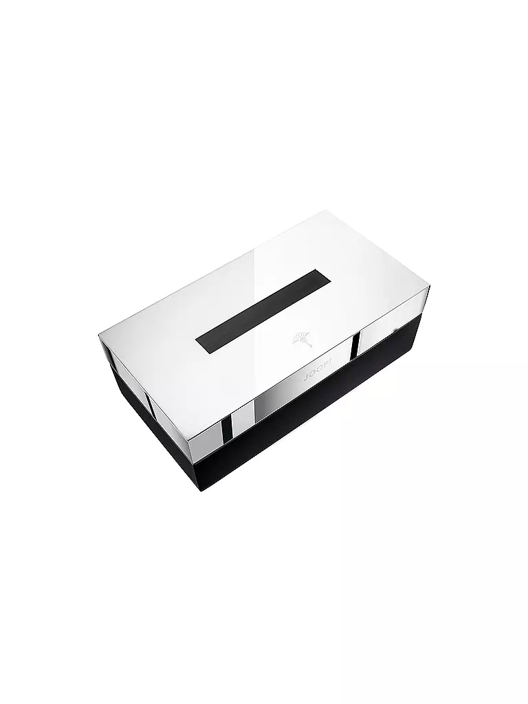 JOOP Kleenexbox Chromeline Black 23x12cm schwarz
