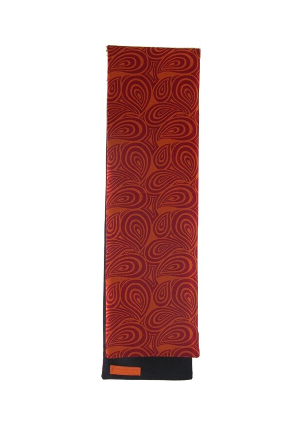 Shawl Sgt Pepper paisley red - orange