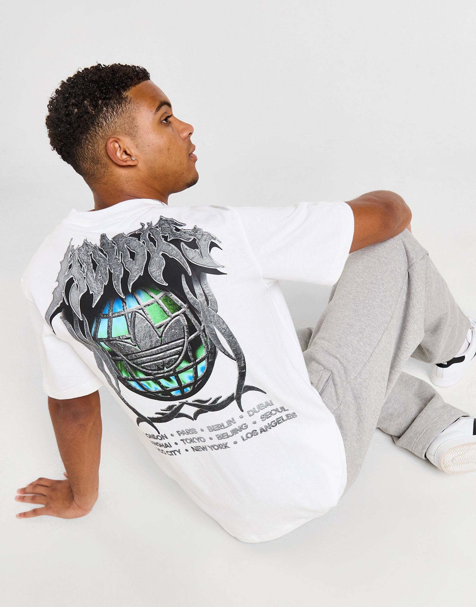 adidas T-shirt Flames Concert