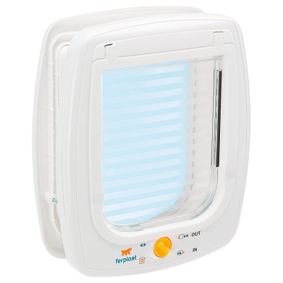 Ferplast Katzentüre Swing 9 4-Weg, weiss
