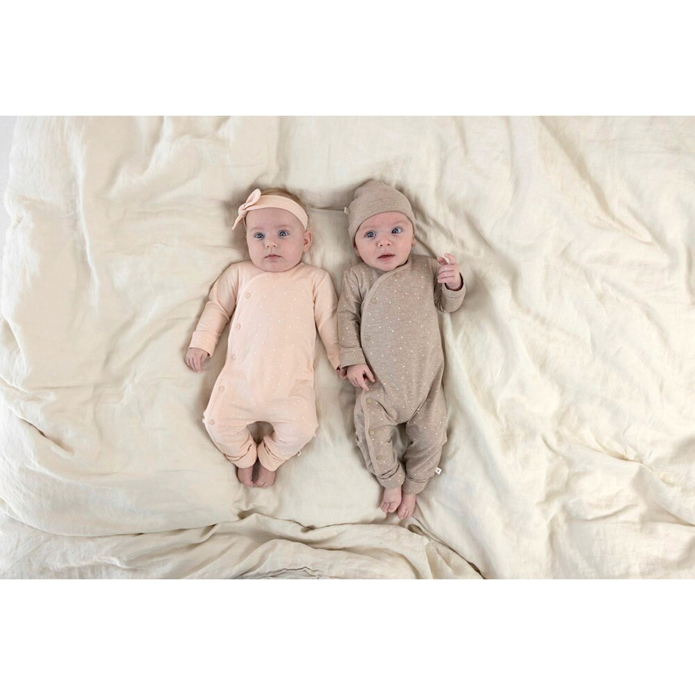 Feetje Overall mit Klappfuß Magic taupe