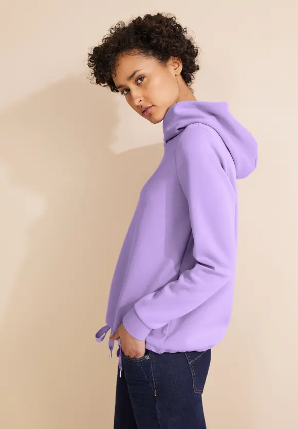 Cupro Sweatshirt - smell of lavender